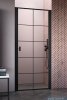 Radaway Nes 8 Black Dwj I Factory Drzwi wnękowe 80cm prawe czarny mat/szkło przejrzyste 10076080-54-55R